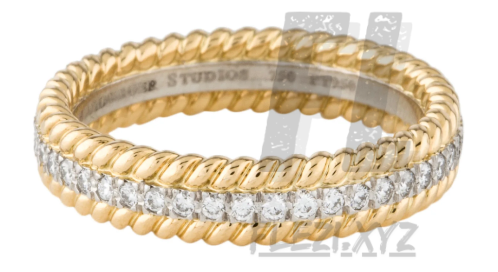 Tiffany Rope Two Row Diamond